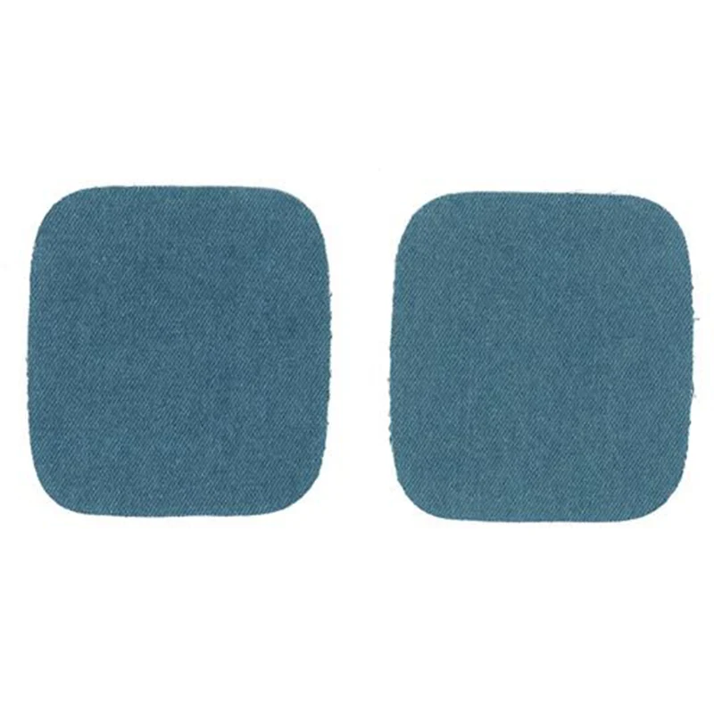 Restyle Kniestukken Jeans 10 cm x 9 cm Opstrijkbaar 235 Lichtblauw