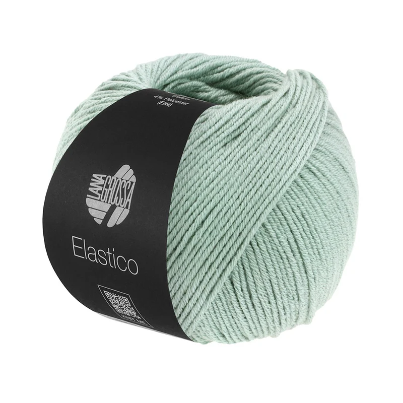 Lana Grossa Elastico 120 Grijs Groen