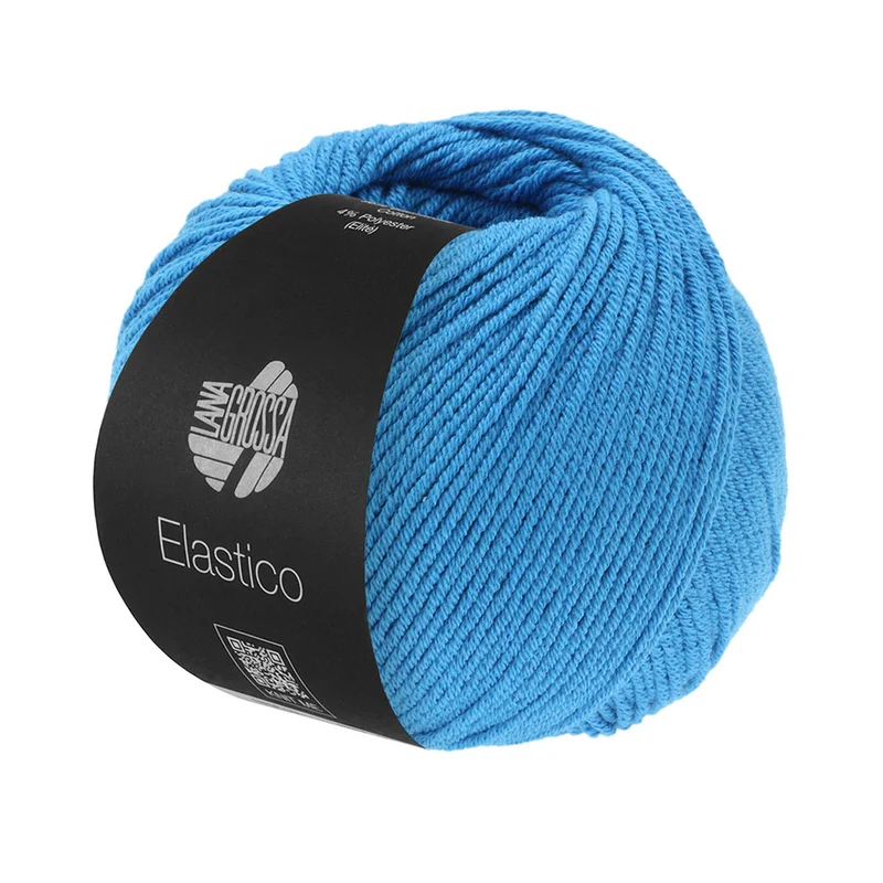 Lana Grossa Elastico 157 Gentian Blauw
