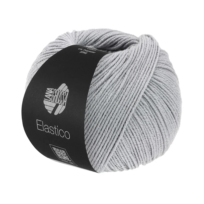 Lana Grossa Elastico 070 Lichtgrijs