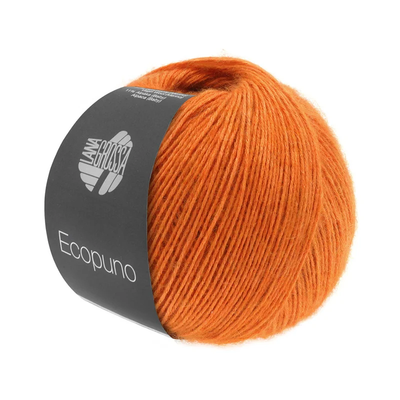 Lana Grossa Ecopuno 005 Jaffa Oranje