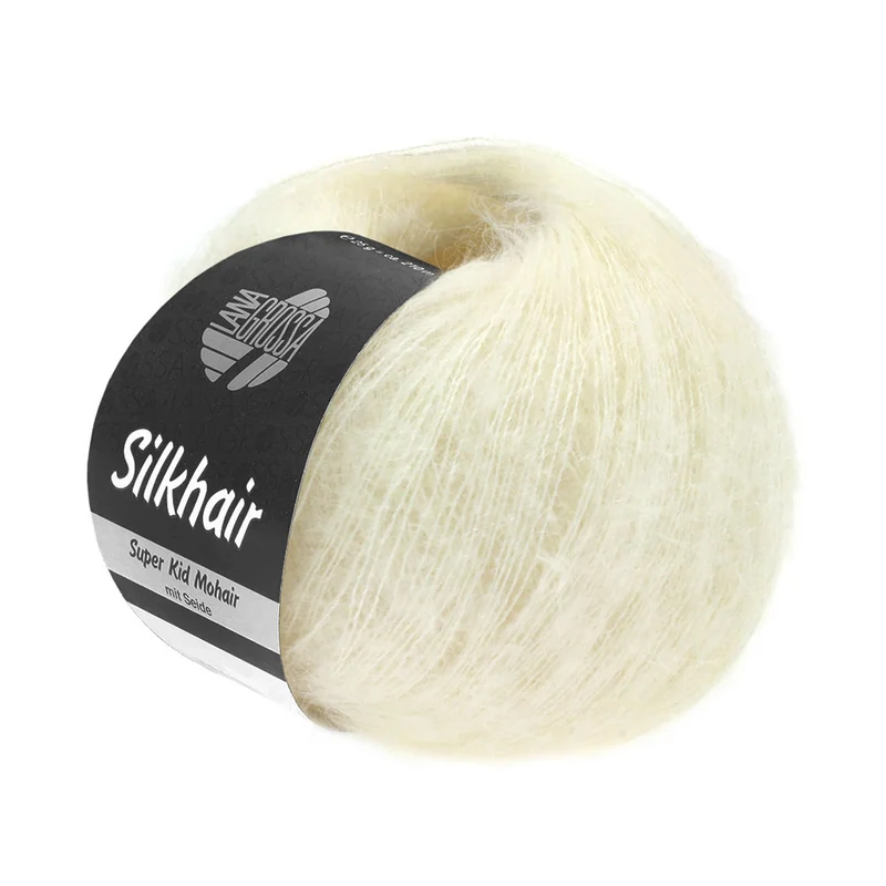 Lana Grossa Silkhair 117 Wit