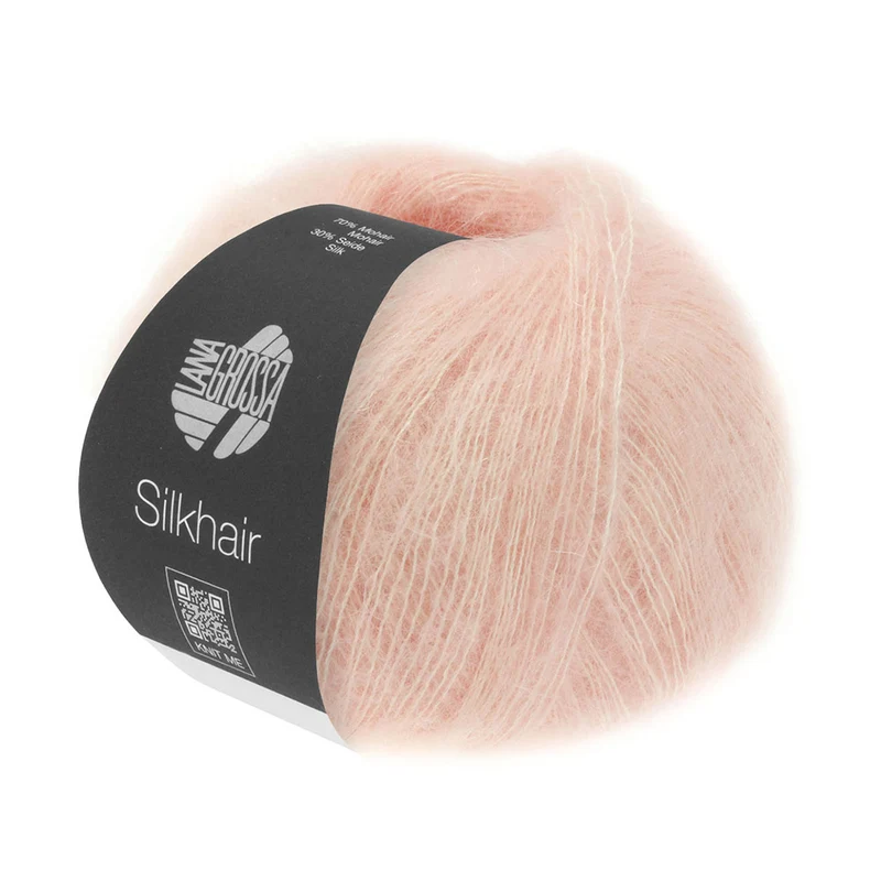 Lana Grossa Silkhair 086 Poeder Rosé