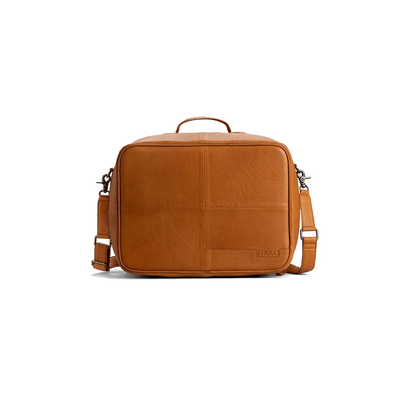 MUUD Mars Whisky - Handgemaakt leren tas 29x38x28cm