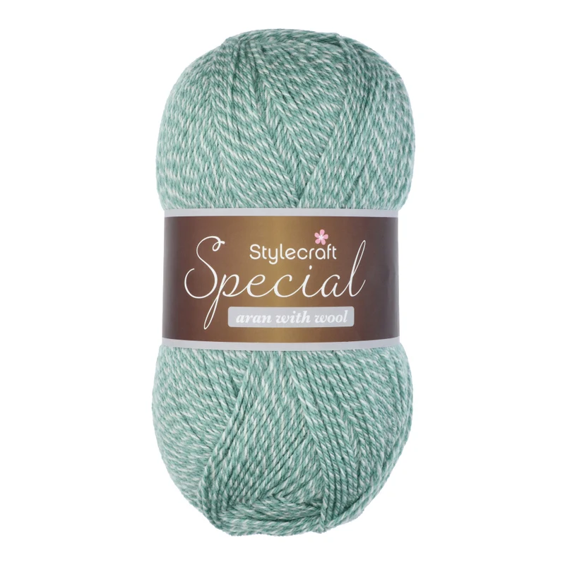 Stylecraft Special Aran with Wool - Marl shades 7048 Sage Marl