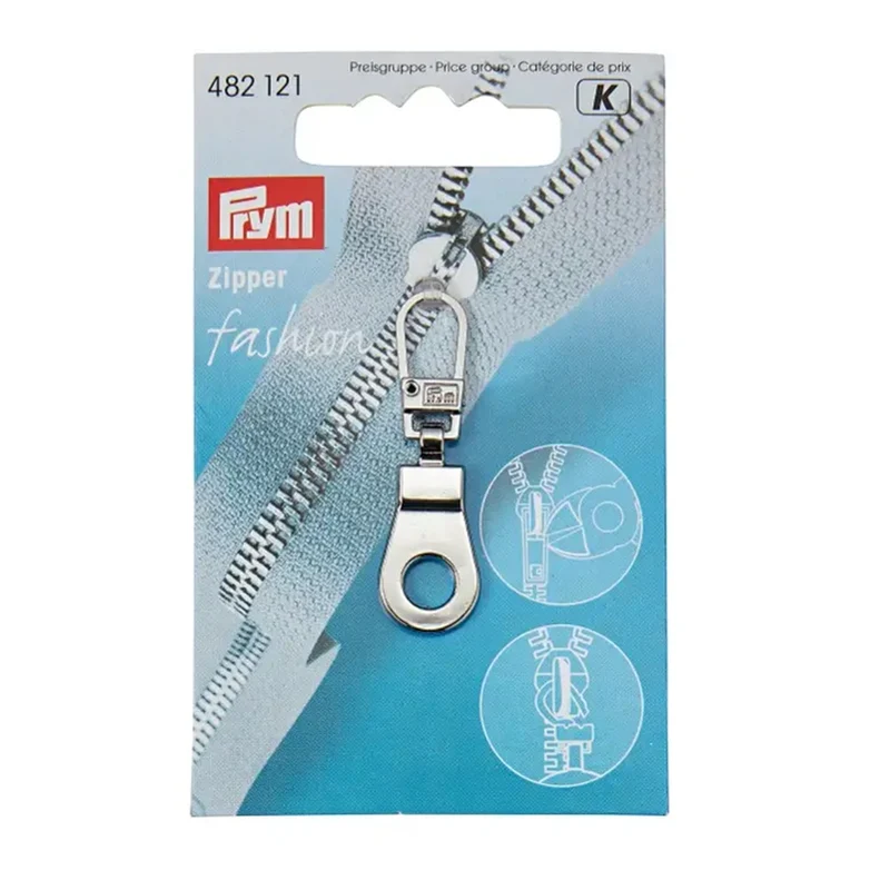 Prym Fashion-Zipper Ring 01 Zilver