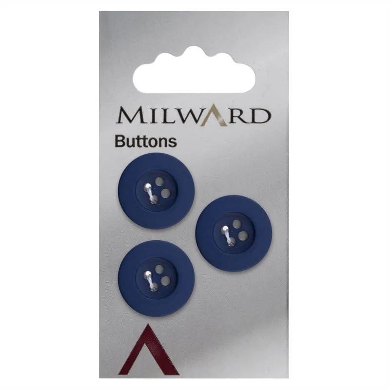 Milward Knoop Mat Blauwpaars 17mm (3 stuks)