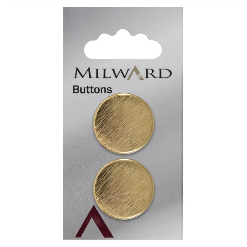 Milward Knoop Metaal Messing 22mm (2 stuks)