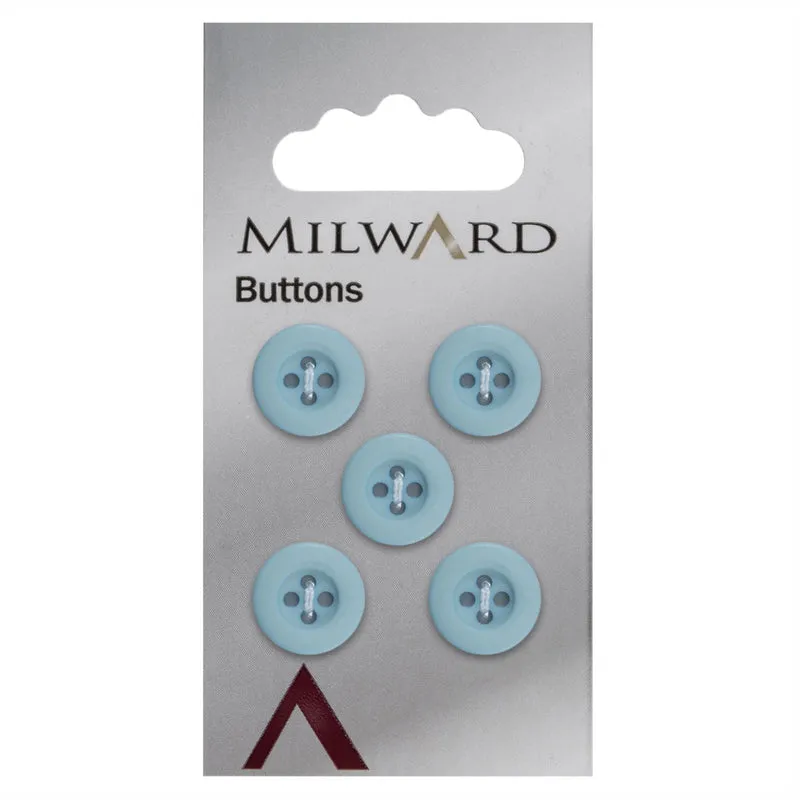 Milward Knoop Mat met Opstaande Rand Blauw 12mm (5 stuks)