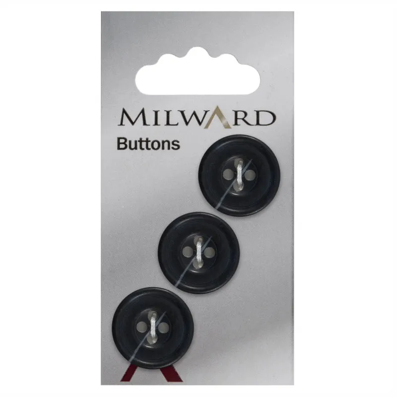 Milward Knoop Mat Donkerblauw 19mm (3 stuks)