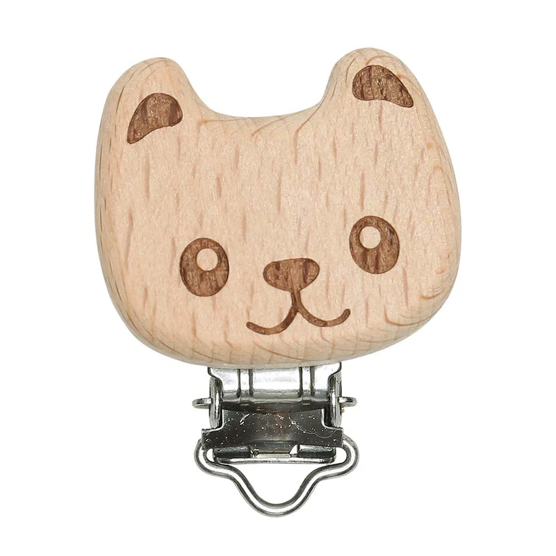 Go Handmade Houten Speenclip Beer