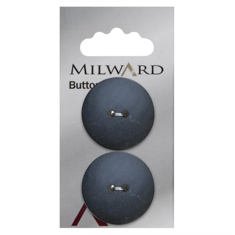 Milward Knoop Donkerblauw 27mm (2 stuks)