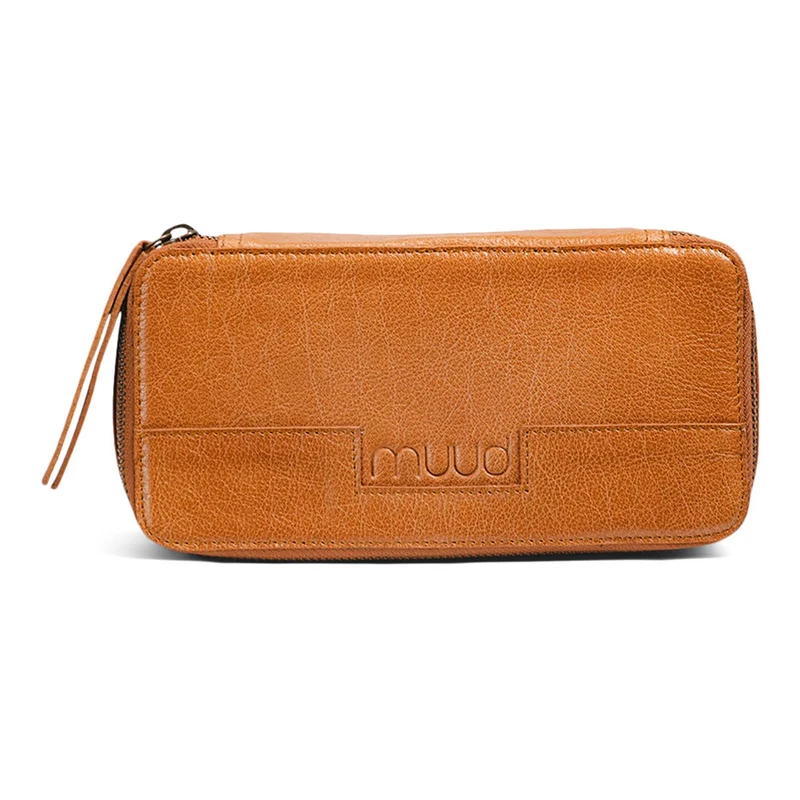 MUUD Hope Whisky - Handgemaakt leren etuit 6x20cm