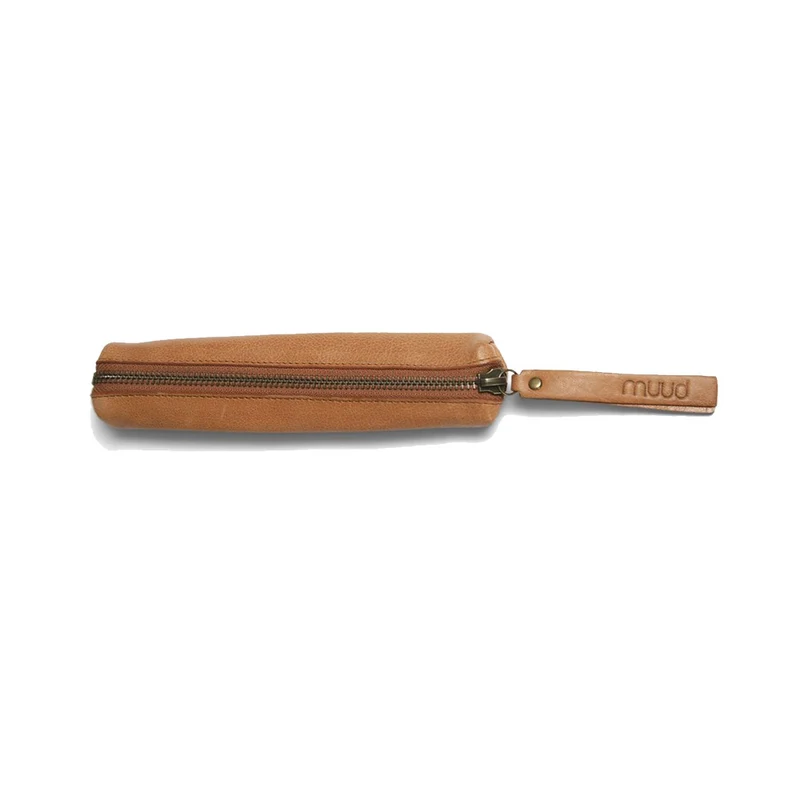 MUUD Hee XL Whisky - Handgemaakt leren handwerketuit 2x25cm