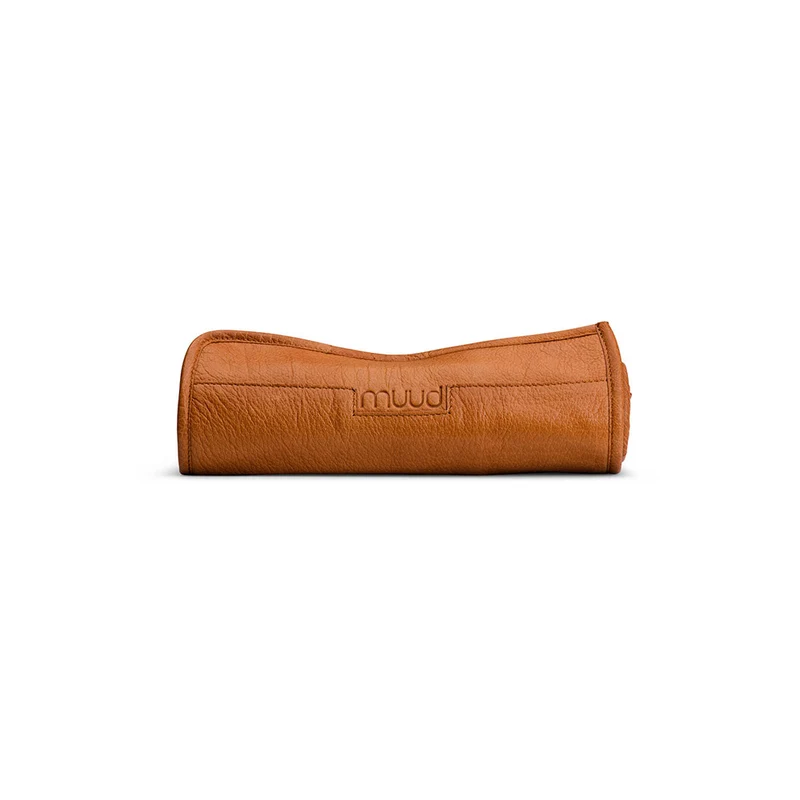 MUUD Bea Whisky - Handgemaakt leren etui voor breinaalden O25xO49OxØC10cm