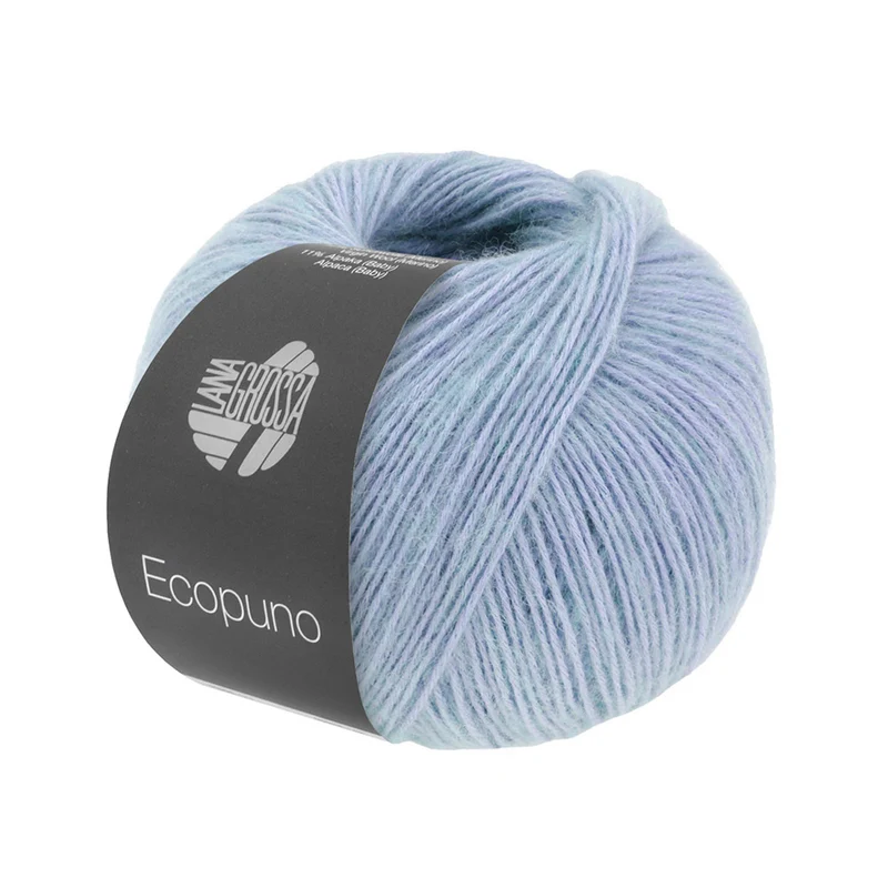 Lana Grossa Ecopuno 207 Pastel Blauw