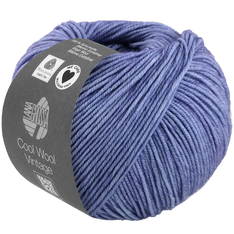 Lana Grossa Cool Wool Vintage 7378 Lichtblauw