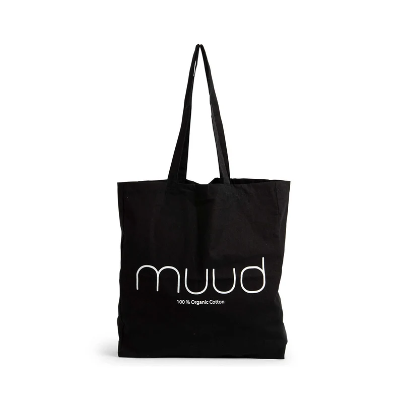 MUUD shopper XL gemaakt van 100% biologisch katoen 42x38x11cm