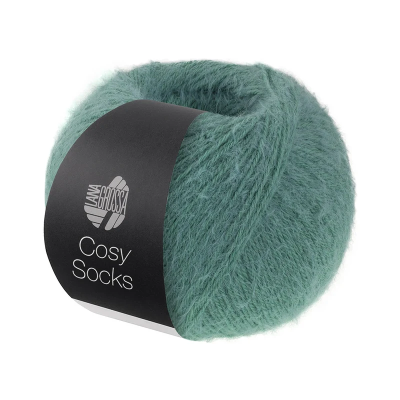 Lana Grossa Cosy Socks 0006 Saliegroen