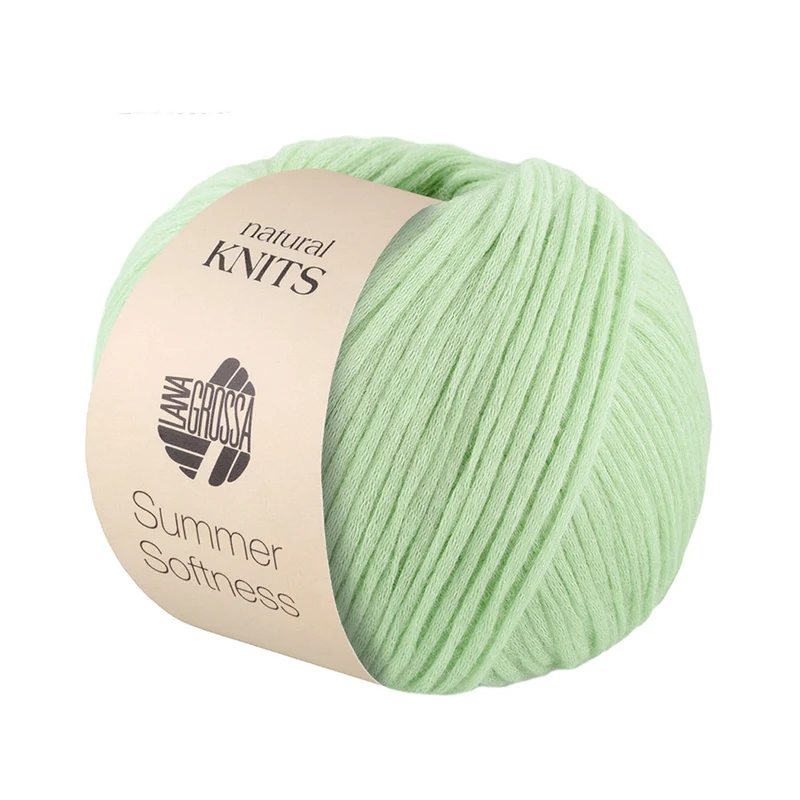 Lana Grossa Summer Softness 023 Witgroen