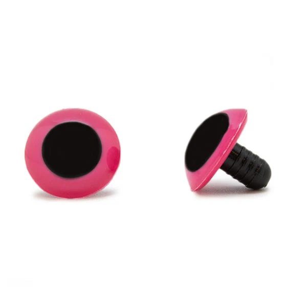 Veiligheidsogen Roze 18mm per paar