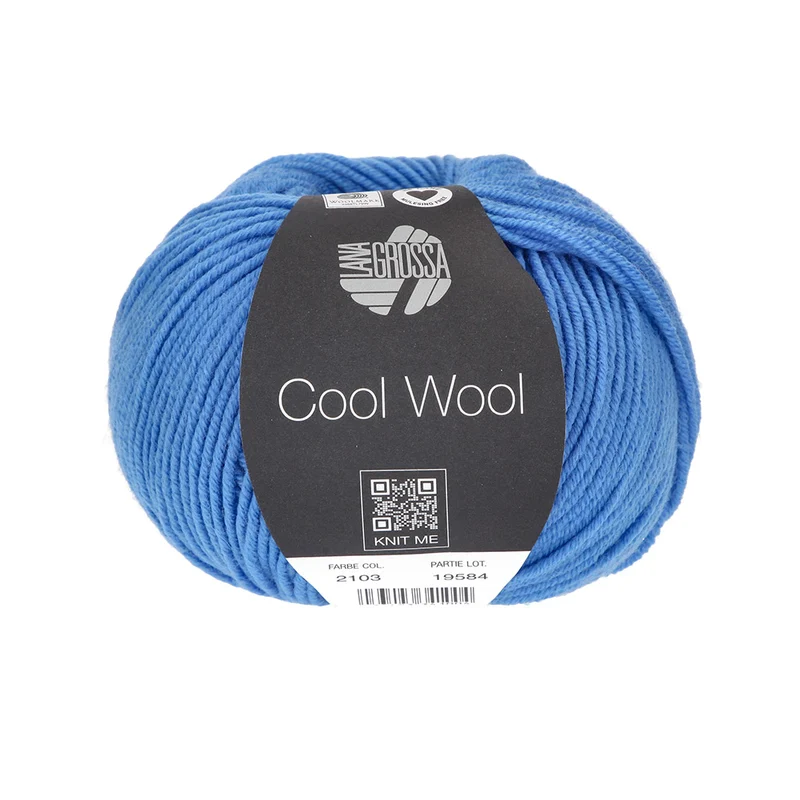 Lana Grossa Cool Wool 2103 Blauw