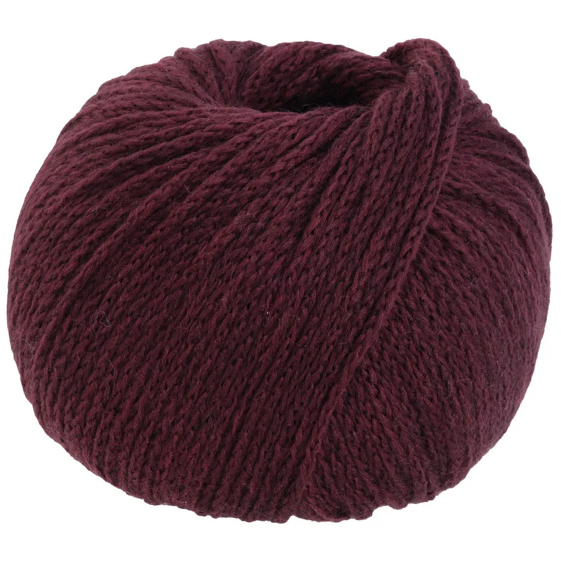 Lana Grossa Cool Merino Uni 028 Bruinrood