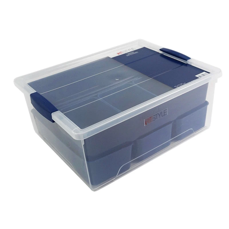 Restyle Opbergbox 36,5x29x15cm met 7 stuks opbergruimte binnenin