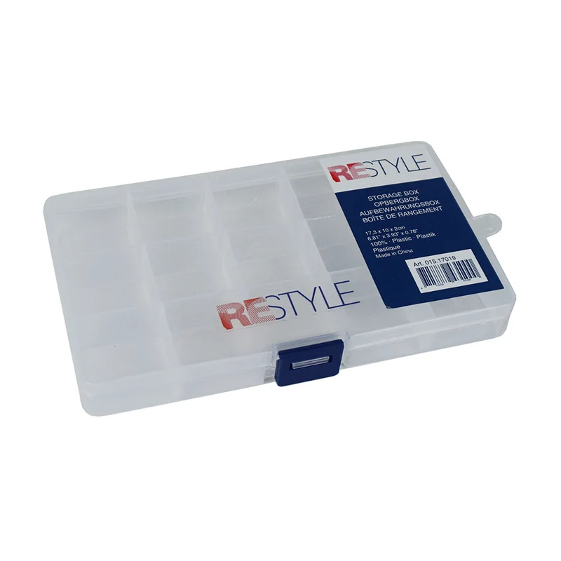 Restyle Opbergbox 17,3 x 10 x 2cm met 15 compartimenten