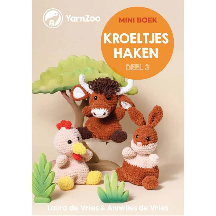 Mini Haakboek Kroeltjes Haken deel 3 - YarnZoo