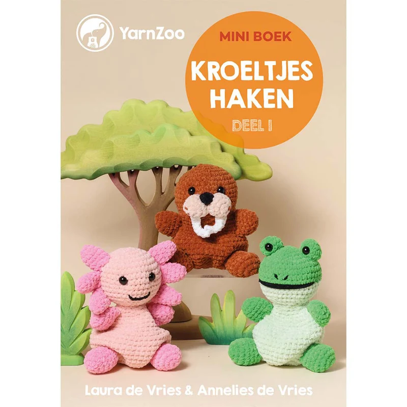 Mini Haakboek Kroeltjes Haken deel 1 - YarnZoo