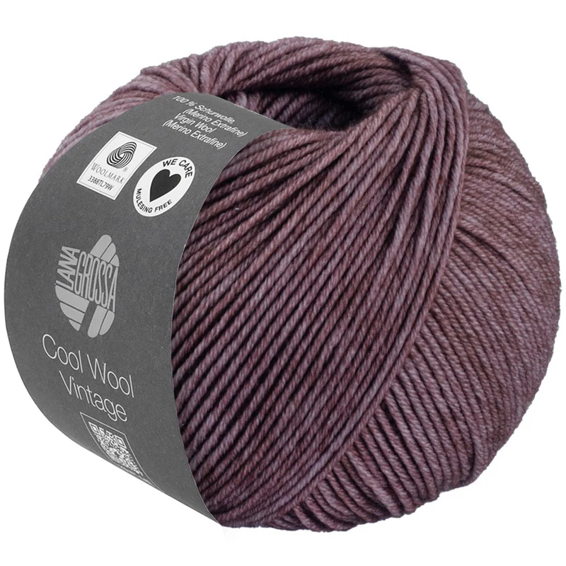Lana Grossa Cool Wool Vintage 7387 Antiek paars