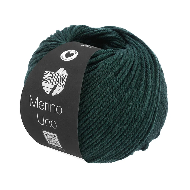 Lana Grossa Merino Uno 085 Diepzeegroen