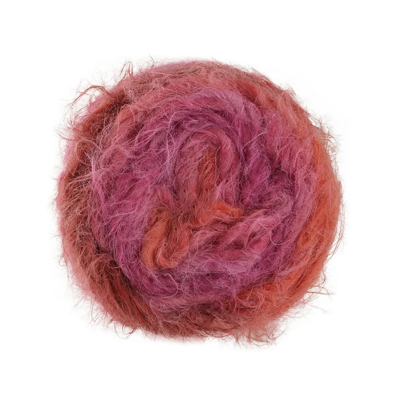 Lana Grossa Basta Mista 107 Roodviolet/Fuchsia/Oudroze/Wijnrood/Bourgondisch