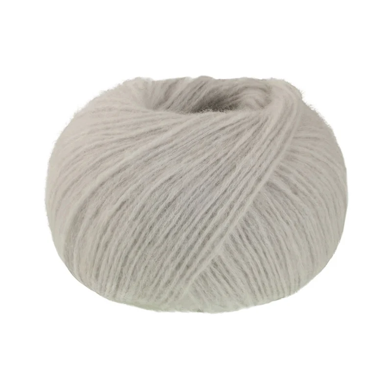 Lana Grossa Nebbia 0008 Wit Grijs