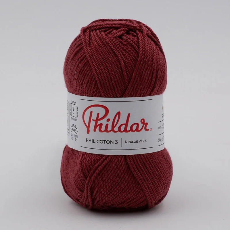 Phildar Phil Coton 3 2780 Aubergine