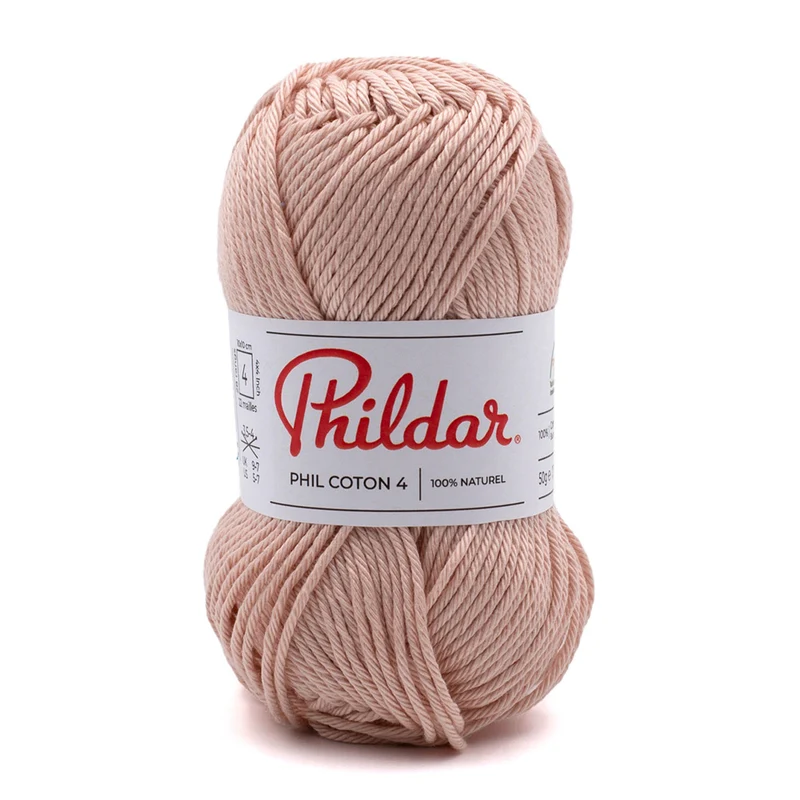 Phildar Phil Coton 4 1274 Rozenmelk