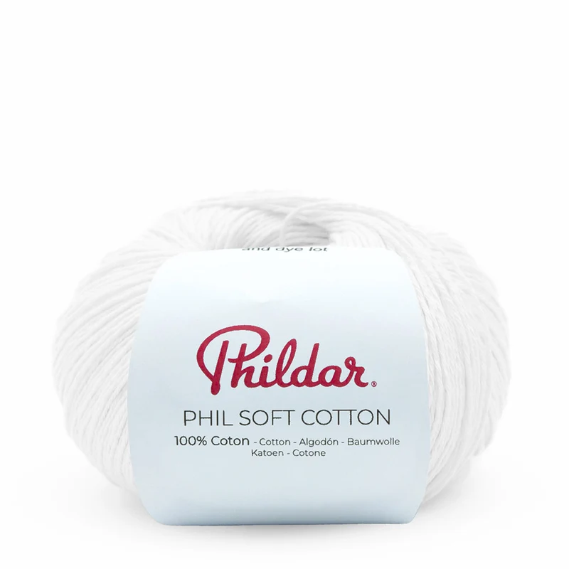 Phildar Phil Soft Coton 2225 Wit