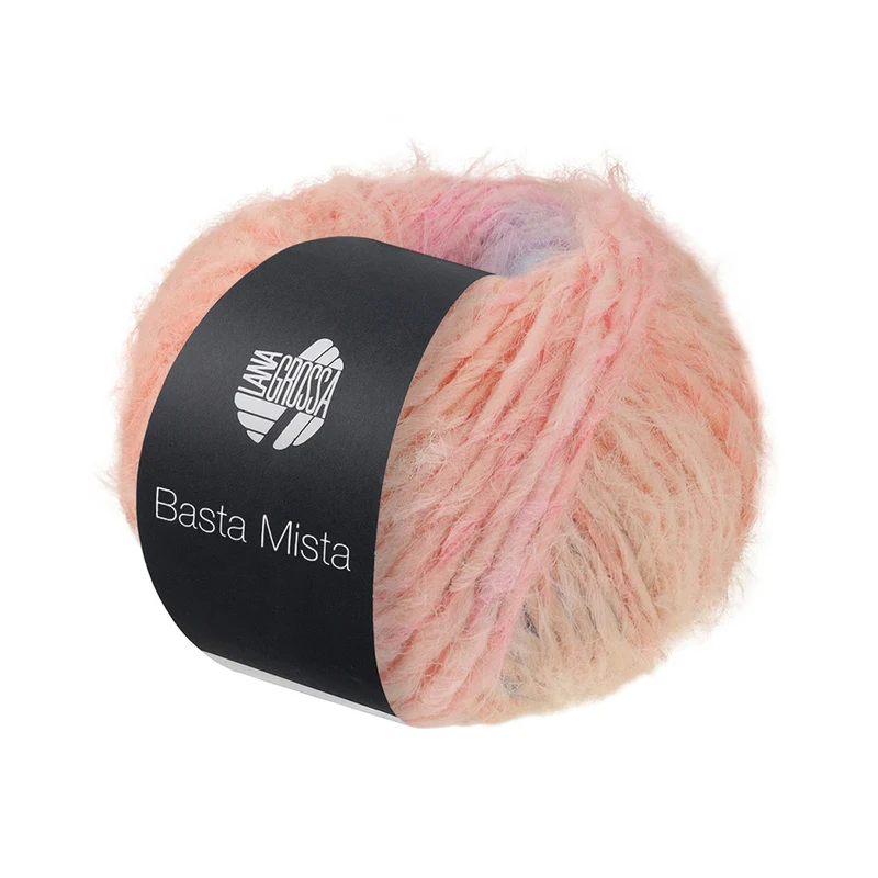 Lana Grossa Basta Mista 113 Limoen/Turkoois/Aqua/Zalm/Roze/Lila