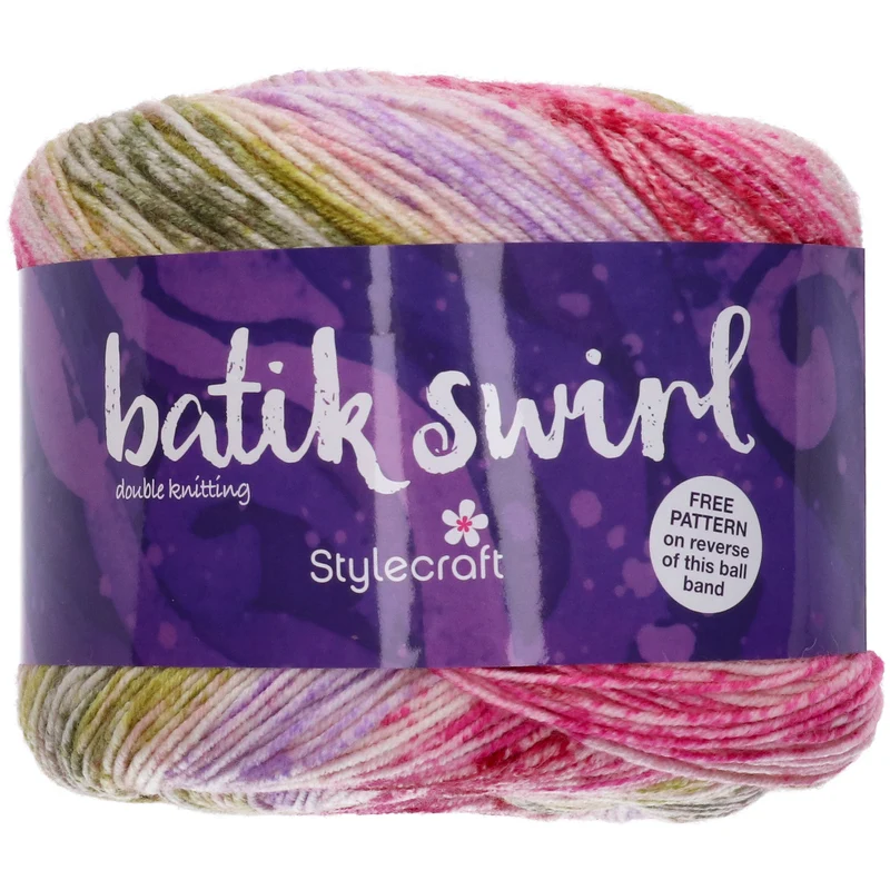 Stylecraft Batik Swirl DK 3783 Cottage Garden