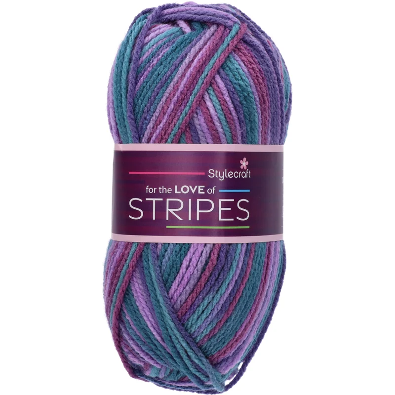 Stylecraft Special for the Love of Stripes 1965 Purple Rain