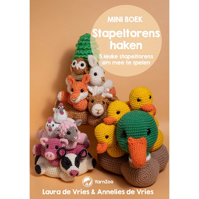 Mini Boek Stapeltorens Haken - YarnZoo