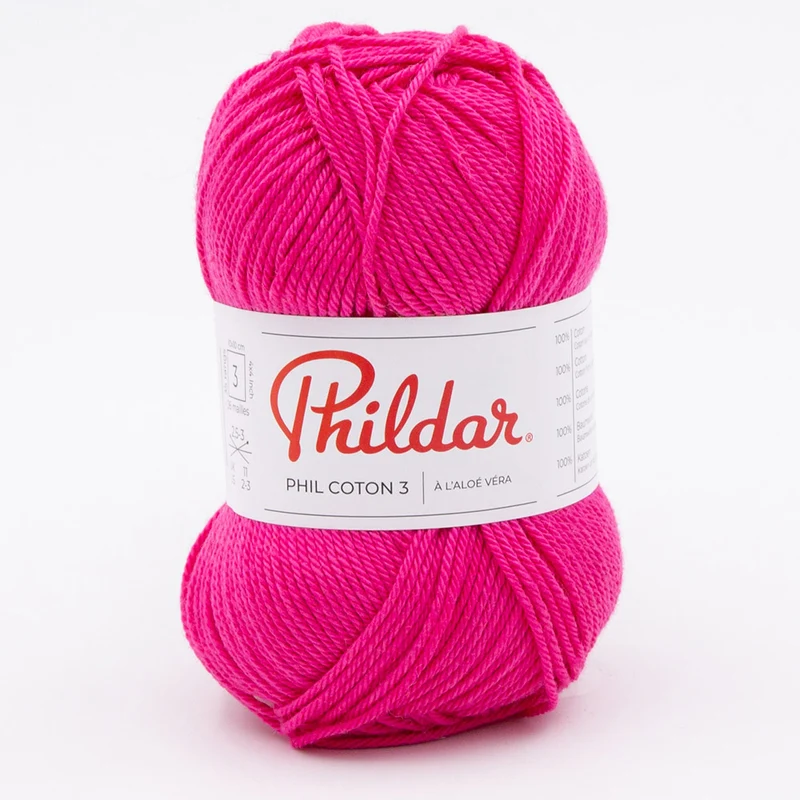 Phildar Phil Coton 3 2058 Fuchsia