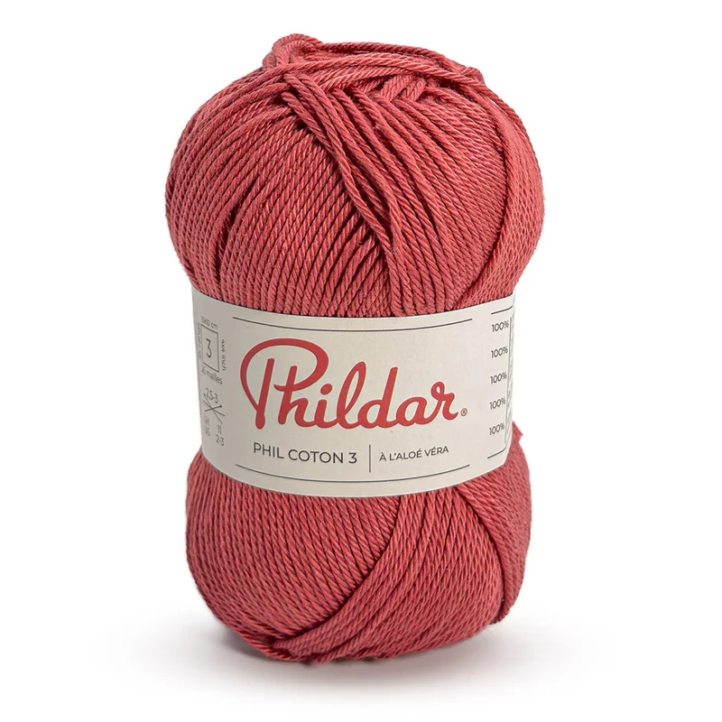 Phildar Phil Coton 3 2103 Hibiscus