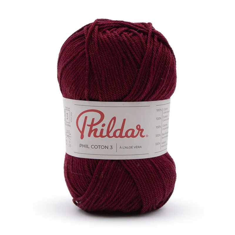 Phildar Phil Coton 3 2459 Wijn