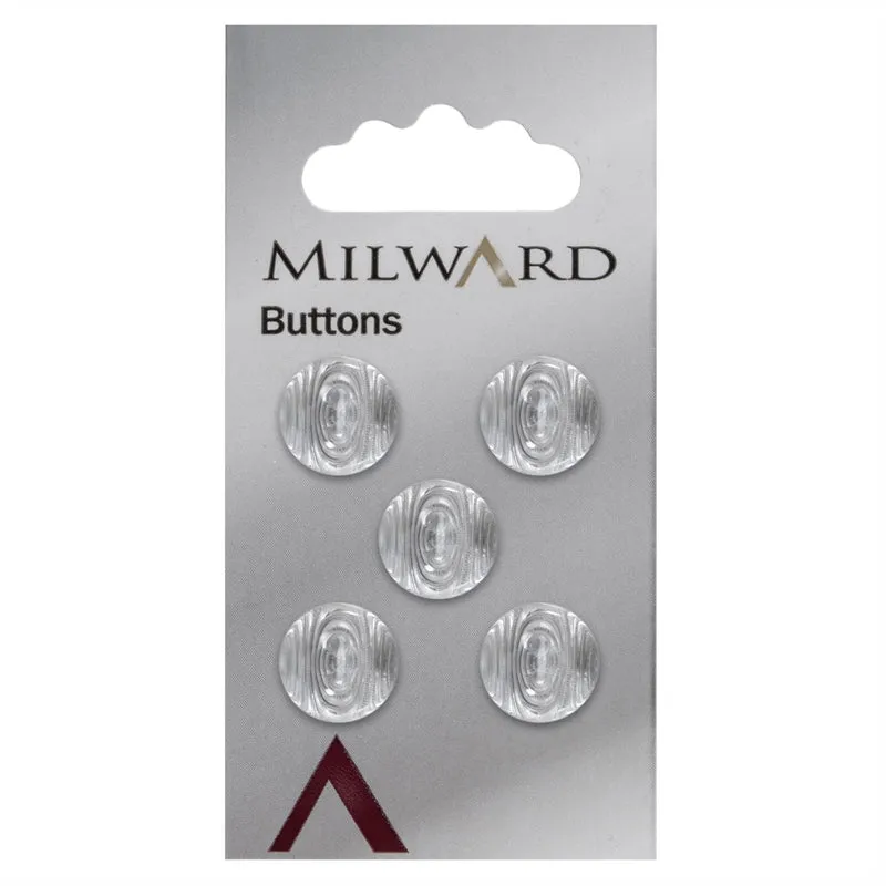 Milward Knoop met Werkje Transparant 13mm (5 stuks)