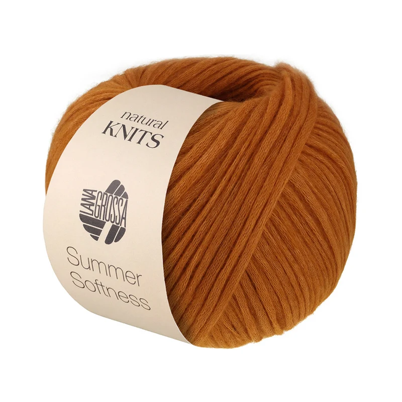 Lana Grossa Summer Softness 022 Bruinoranje