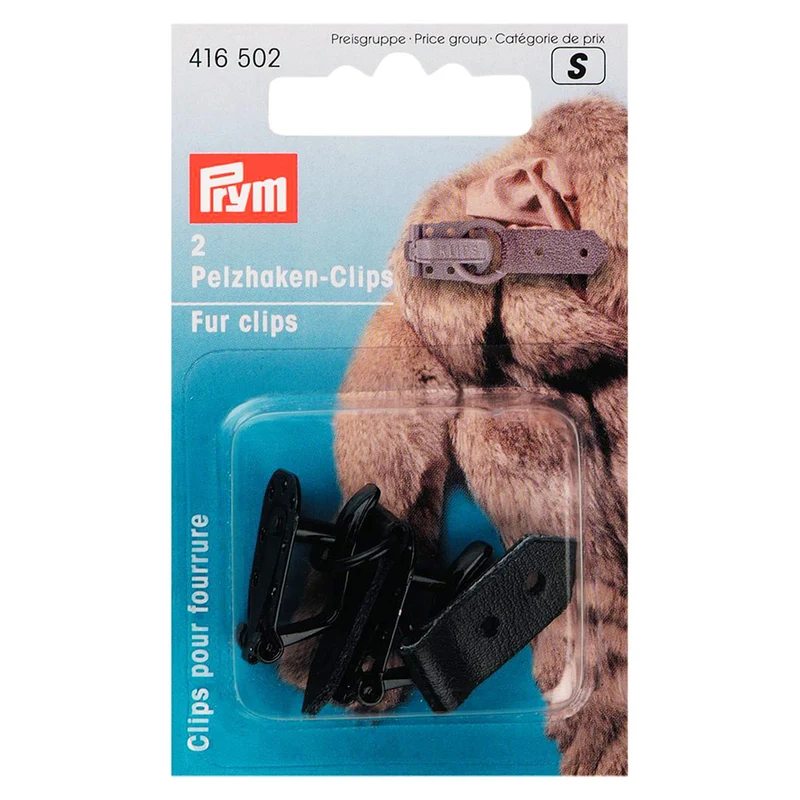 Prym Bonthaken Clips Zwart