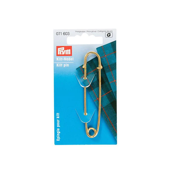 Prym Kiltspeld goud 76mm