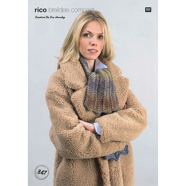 Rico Strickidee Compact No. 847 Creative Ito Iro Chunky Schal